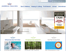 Tablet Screenshot of andreaspaulsen.de